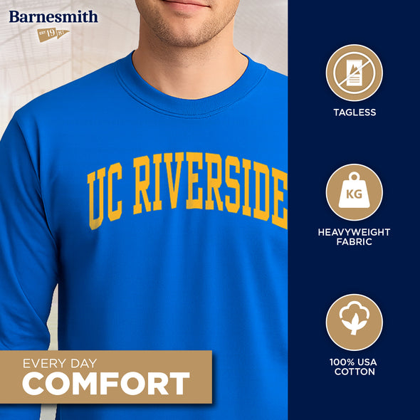 University of California, Riverside Classic Long Sleeve T-Shirt (Royal Blue)