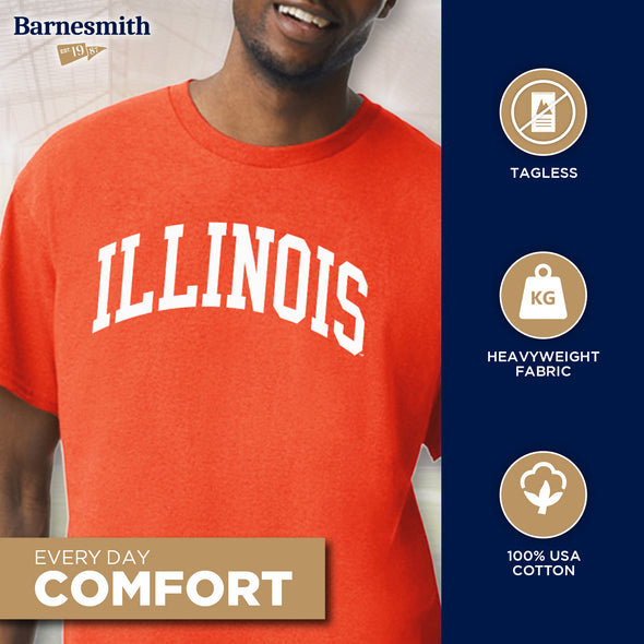 University of Illinois Classic T-Shirt (Orange)