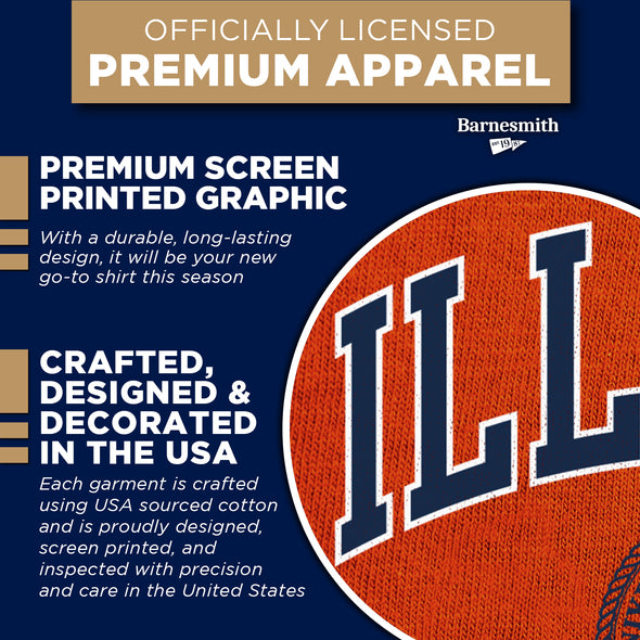 University of Illinois Heritage T-Shirt (Orange)