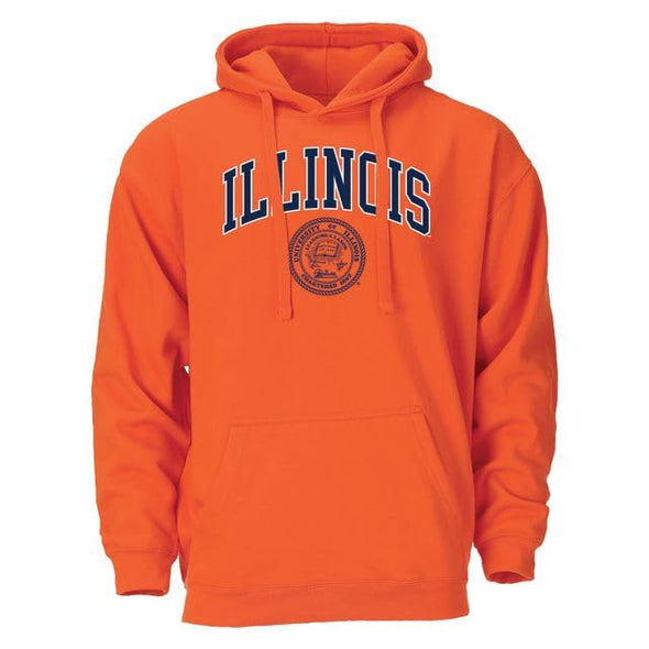 University of Illinois Heritage Hooded Sweatshirt (Orange)