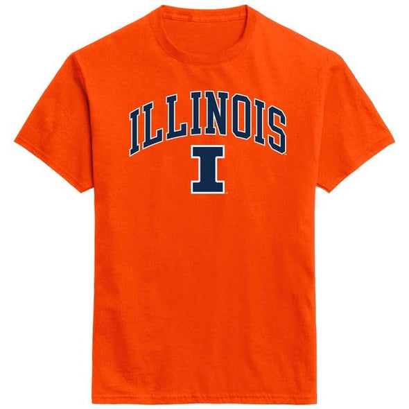 University of Illinois Spirit T-Shirt (Orange)