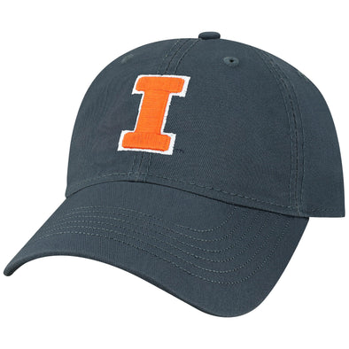 University of Illinois Spirit Baseball Hat One-Size (Navy)