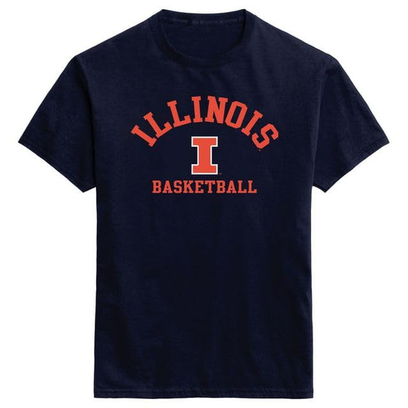 University of Illinois Basketball T-Shirt (Navy)