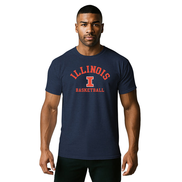 University of Illinois Basketball T-Shirt (Navy)
