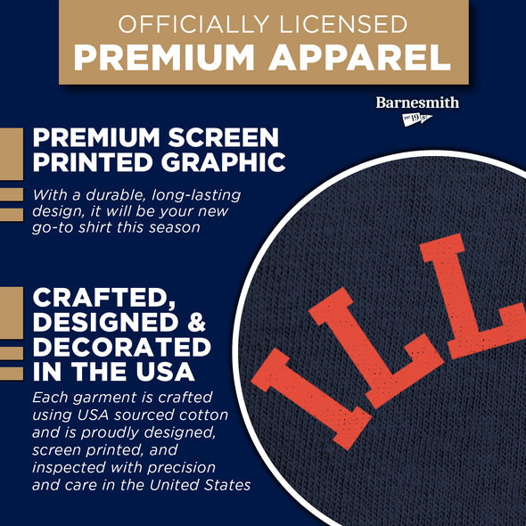 University of Illinois Basketball T-Shirt (Navy)