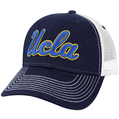 University of California - Los Angeles Sideline Trucker Hat One-Size (Navy/White)