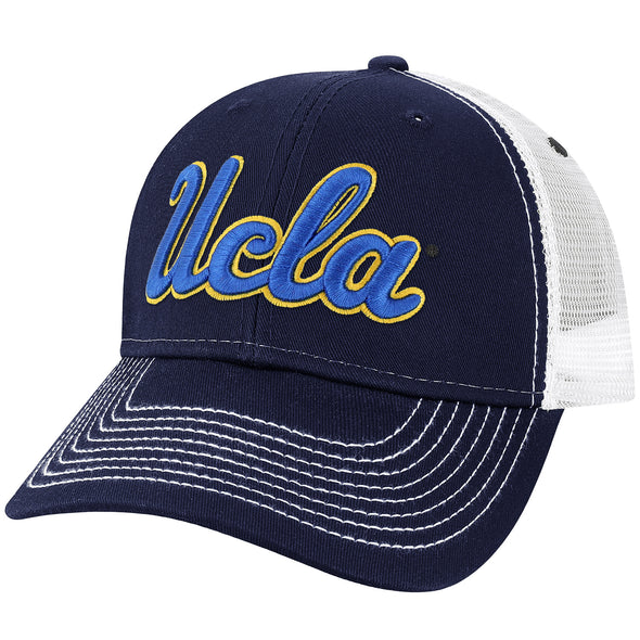 University of California - Los Angeles Sideline Trucker Hat One-Size (Navy/White)