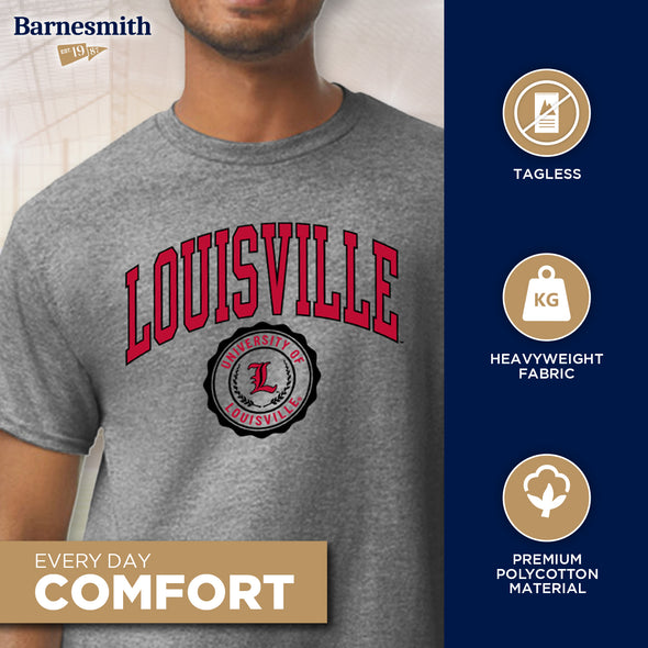University of Louisville Heritage T-Shirt (Charcoal Grey)