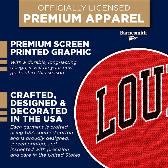 University of Louisville Spirit T-Shirt (Red)