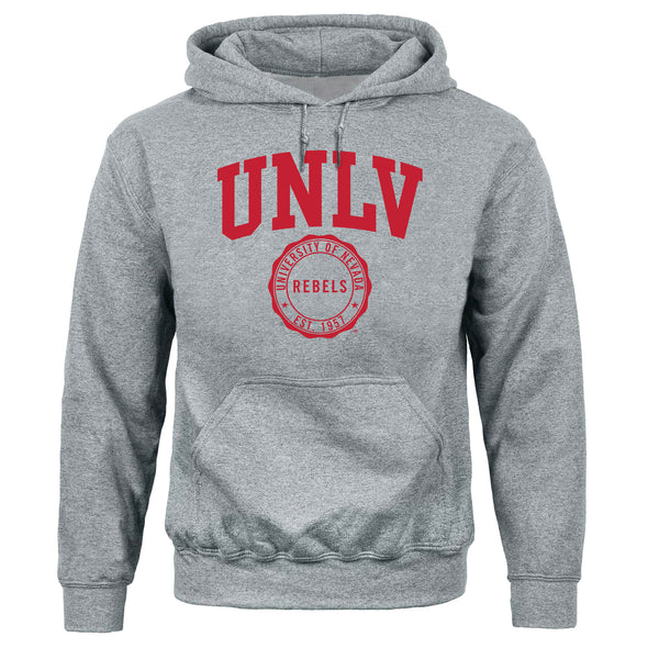 University of Nevada-Las Vegas Heritage Hooded Sweatshirt (Charcoal Grey)