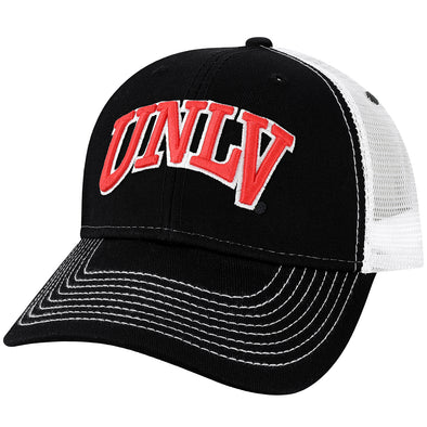 University of Nevada-Las Vegas Sideline Trucker Hat One-Size (Black/White)