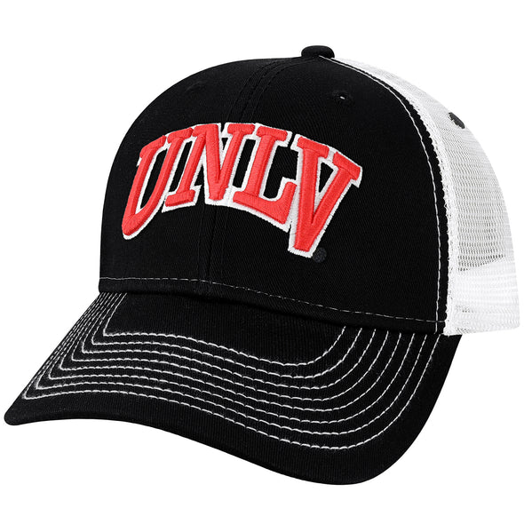 University of Nevada-Las Vegas Sideline Trucker Hat One-Size (Black/White)