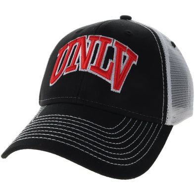 University of Nevada-Las Vegas Sideline Trucker Hat One-Size (Black/White)