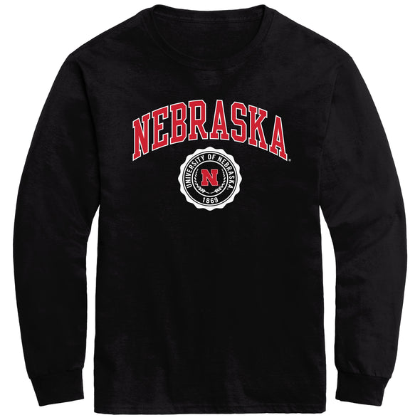 University of Nebraska Heritage Long Sleeve T-Shirt (Black)