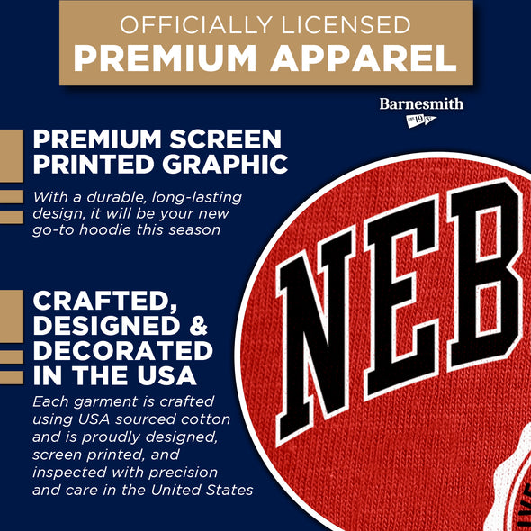 University of Nebraska Heritage Hooded Sweatshirt (Red)