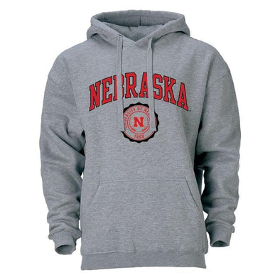 University of Nebraska Heritage Hooded Sweatshirt (Charcoal)