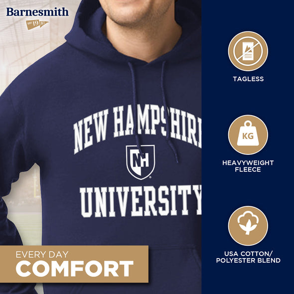 University of New Hampshire Heritage Hooded Sweatshirt (Navy)