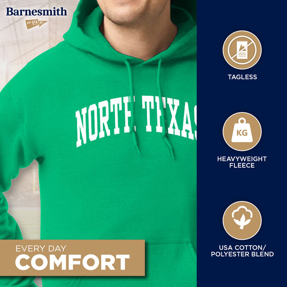 University of North Texas Classic Hood (Green)
