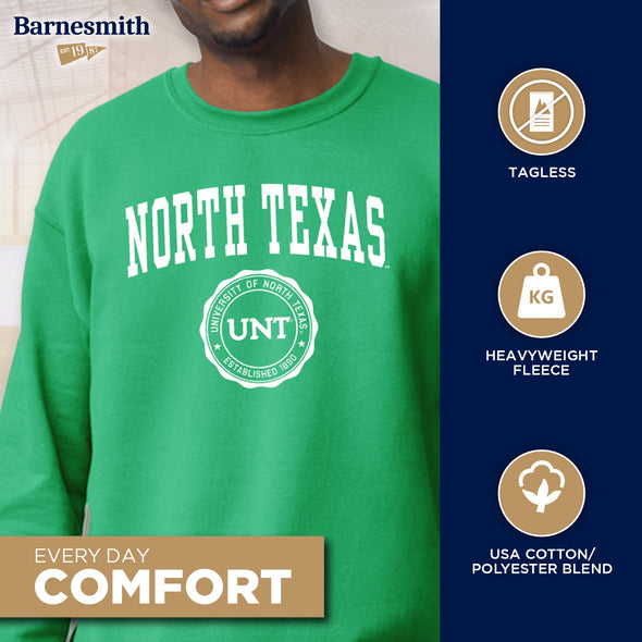 University of North Texas Heritage Sweatshirt (Green)