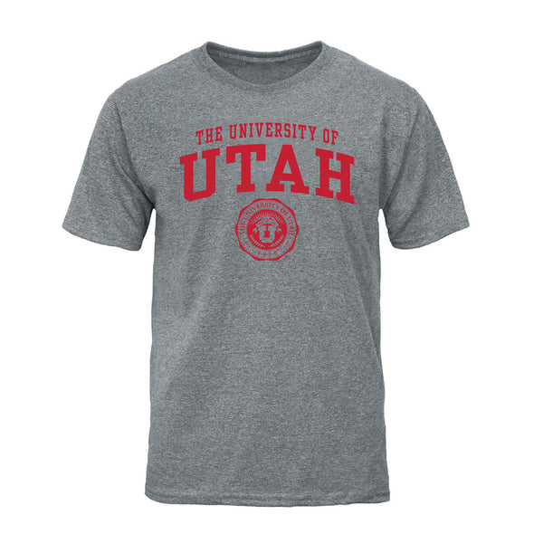 University of Utah Heritage T-Shirt (Charcoal Grey)