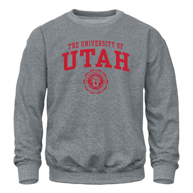 University of Utah Heritage Sweatshirt (Charcoal Grey)