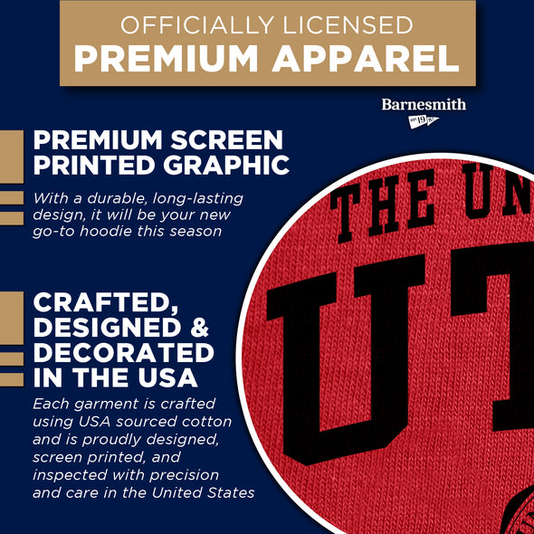 University of Utah Heritage Hooded Sweatshirt (Red)