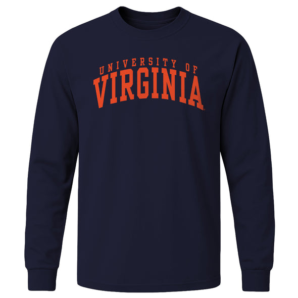 University of Virginia Classic Long Sleeve T-Shirt (Navy)