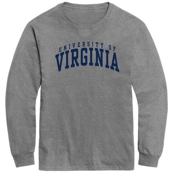 University of Virginia Classic Long Sleeve T-Shirt (Charcoal Grey)