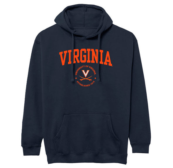 University of Virginia Heritage Hooded Sweatshirt (Navy)