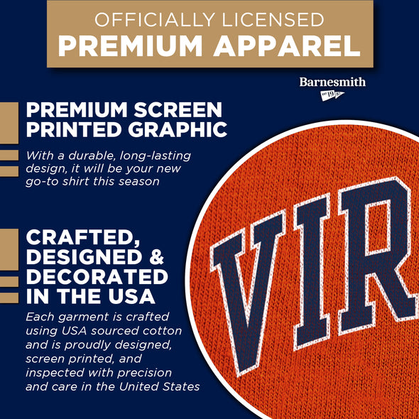 University of Virginia Spirit T-Shirt (Orange)