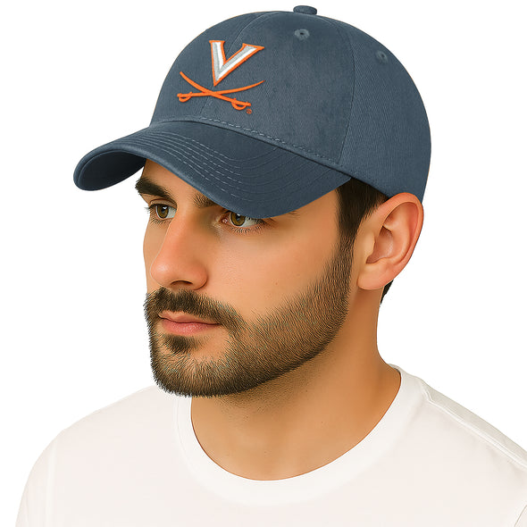University of Virginia Spirit Baseball Hat One-Size (Navy)
