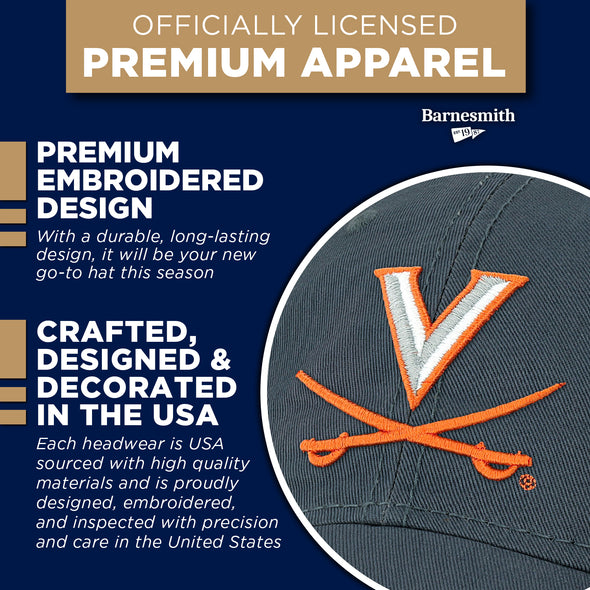 University of Virginia Spirit Baseball Hat One-Size (Navy)
