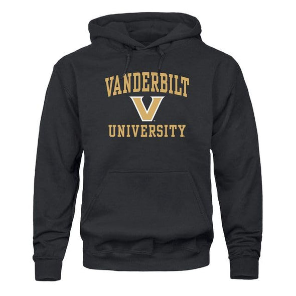 Vanderbilt University Heritage Hooded Sweatshirt (Black)