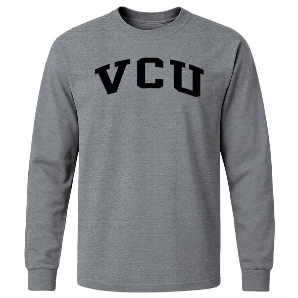 Virginia Commonwealth University Classic Long Sleeve T-Shirt (Charcoal Grey)