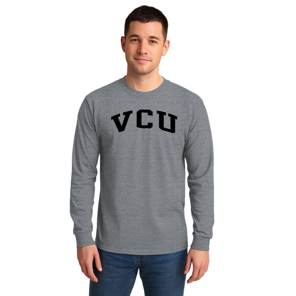 Virginia Commonwealth University Classic Long Sleeve T-Shirt (Charcoal Grey)