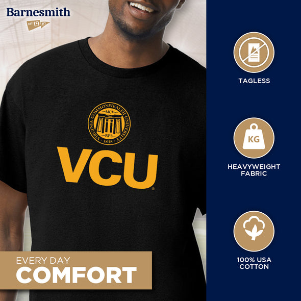 Virginia Commonwealth University Heritage T-Shirt (Black)