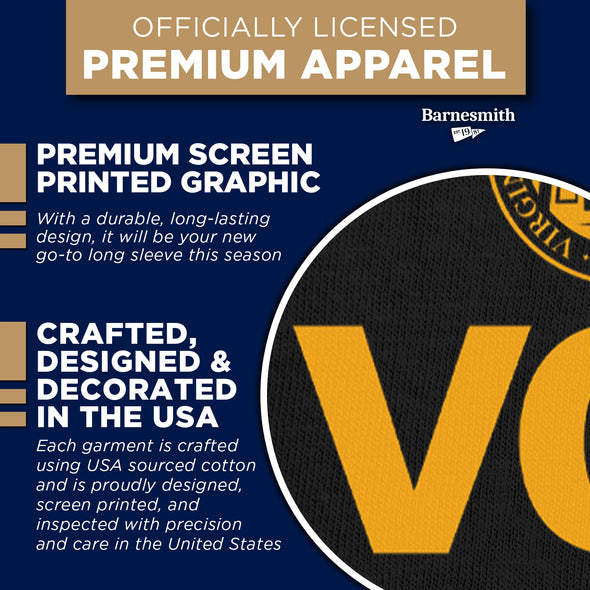 Virginia Commonwealth University Heritage Long Sleeve T-Shirt (Black)