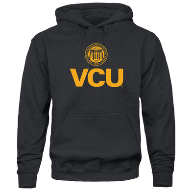 Virginia Commonwealth University Heritage Hooded Sweatshirt (Black)