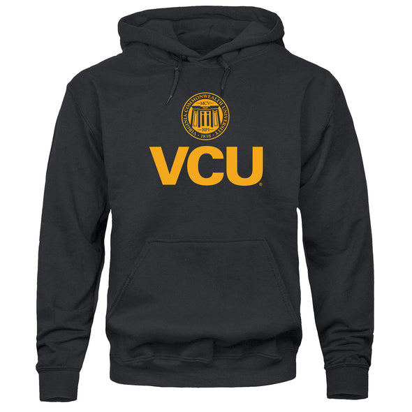 Virginia Commonwealth University Heritage Hooded Sweatshirt (Black)