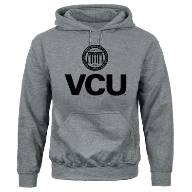 Virginia Commonwealth University Heritage Hooded Sweatshirt (Charcoal Grey)