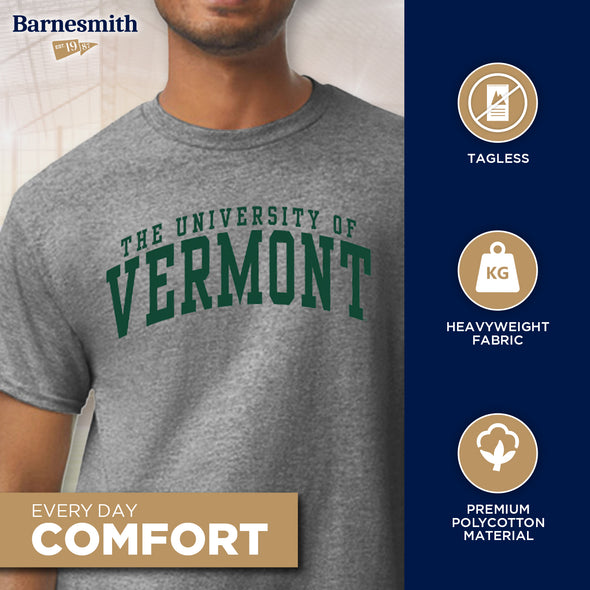University of Vermont Classic T-Shirt (Charcoal Grey)