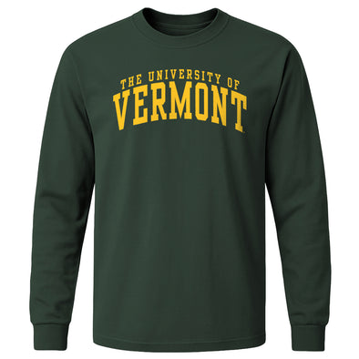 University of Vermont Classic Long Sleeve T-Shirt (Hunter Green)