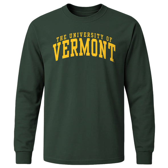 University of Vermont Classic Long Sleeve T-Shirt (Hunter Green)