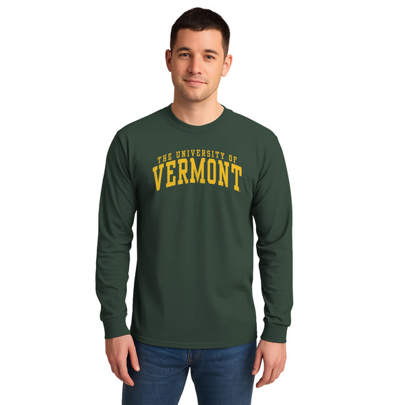 University of Vermont Classic Long Sleeve T-Shirt (Hunter Green)