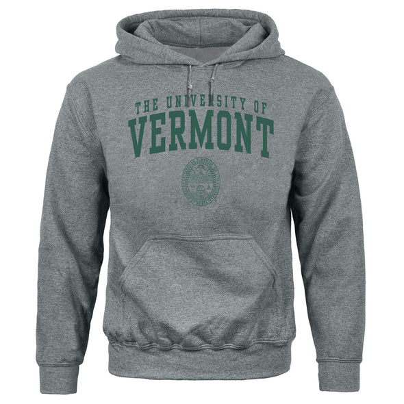 University of Vermont Heritage Hooded Sweatshirt (Charcoal Grey)
