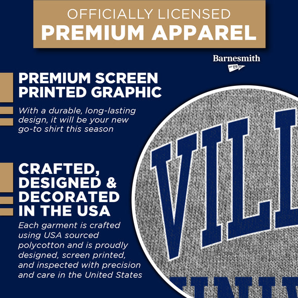 Villanova University Classic T-Shirt (Charcoal Grey)
