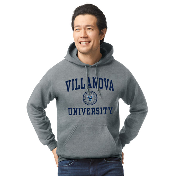 Villanova University Heritage Hooded Sweatshirt (Charcoal Grey)