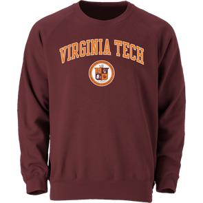 Virginia Polytechnic Institute and State University Heritage Sweatshirt (Maroon)