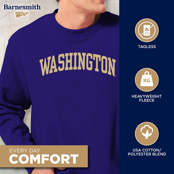 University of Washington Classic Sweatshirt (Purple)