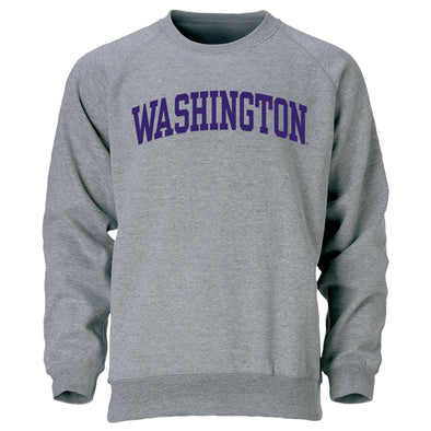 University of Washington Classic Sweatshirt (Charcoal)